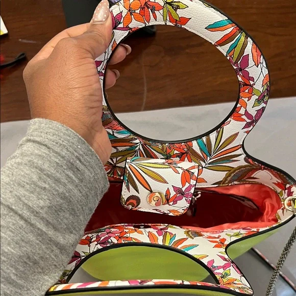 Trina Turk Yellow/ Lime Women's Bag - Picture 6 of 9